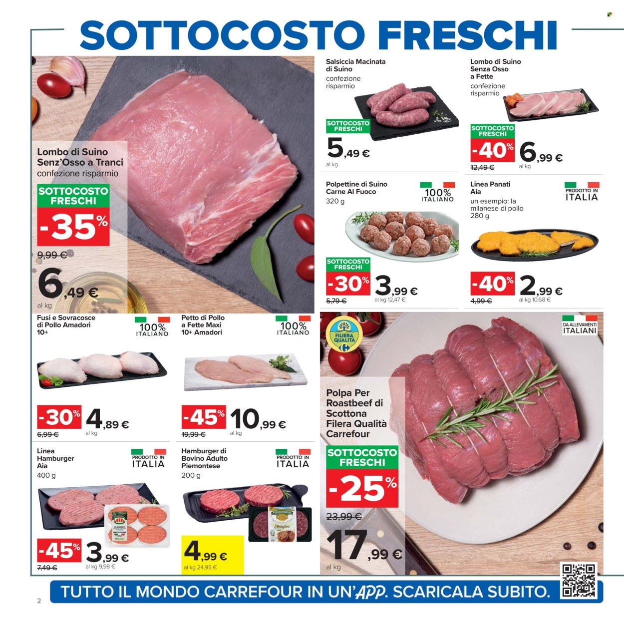 Volantino Carrefour - 23/10/2025 - 6/11/2025. Pagina 2