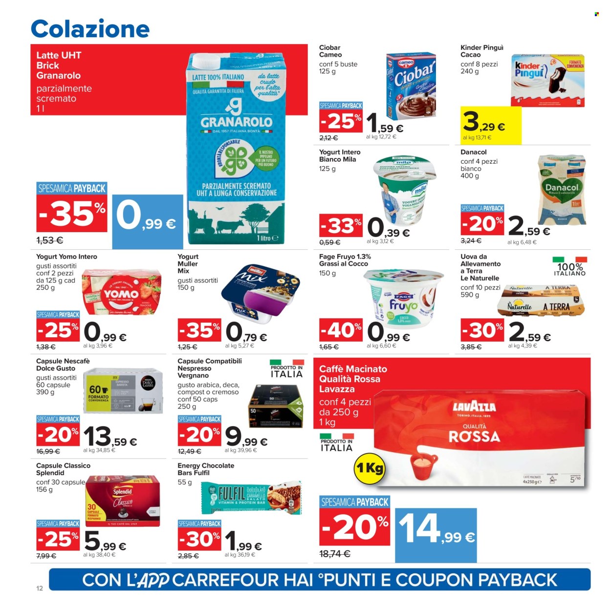 Volantino Carrefour - 23/10/2025 - 6/11/2025. Pagina 12