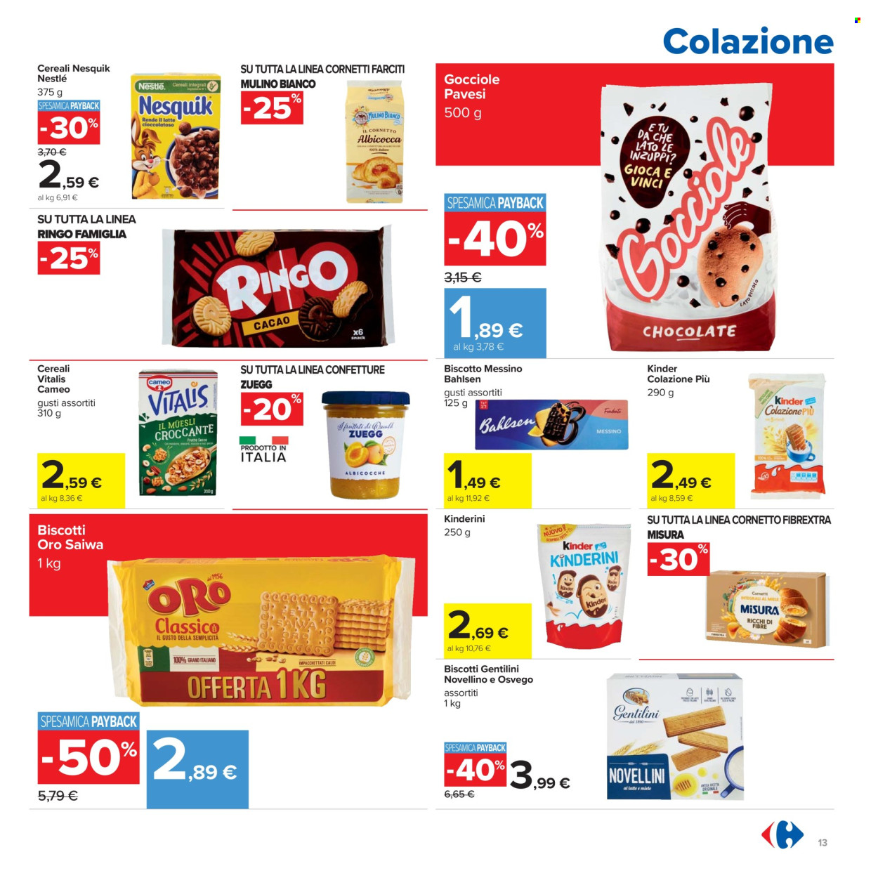 Volantino Carrefour - 23/10/2025 - 6/11/2025. Pagina 13