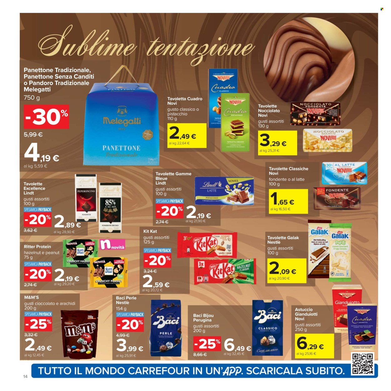 Volantino Carrefour - 23/10/2025 - 6/11/2025. Pagina 14