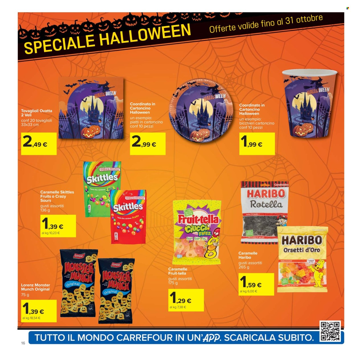Volantino Carrefour - 23/10/2025 - 6/11/2025. Pagina 16