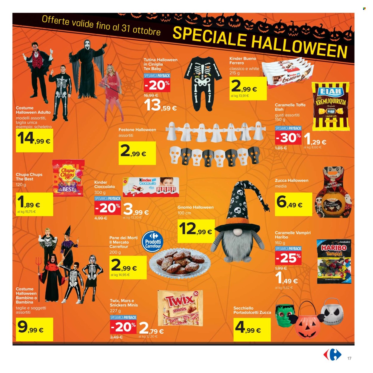 Volantino Carrefour - 23/10/2025 - 6/11/2025. Pagina 17