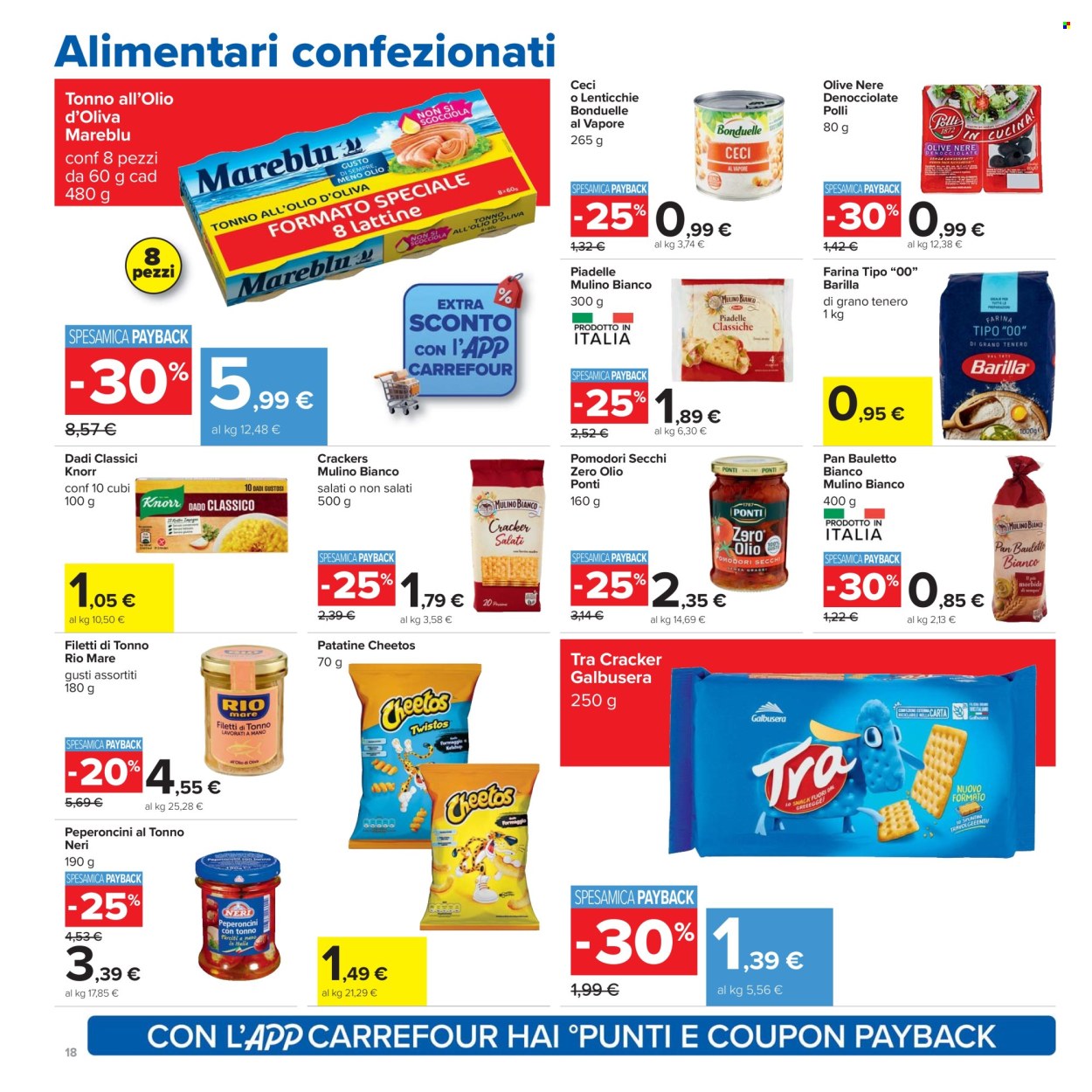 Volantino Carrefour - 23/10/2025 - 6/11/2025. Pagina 18