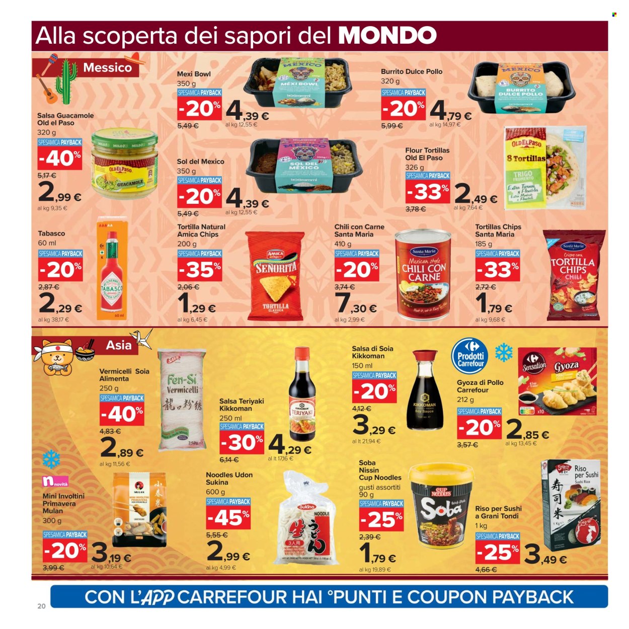 Volantino Carrefour - 23/10/2025 - 6/11/2025. Pagina 20