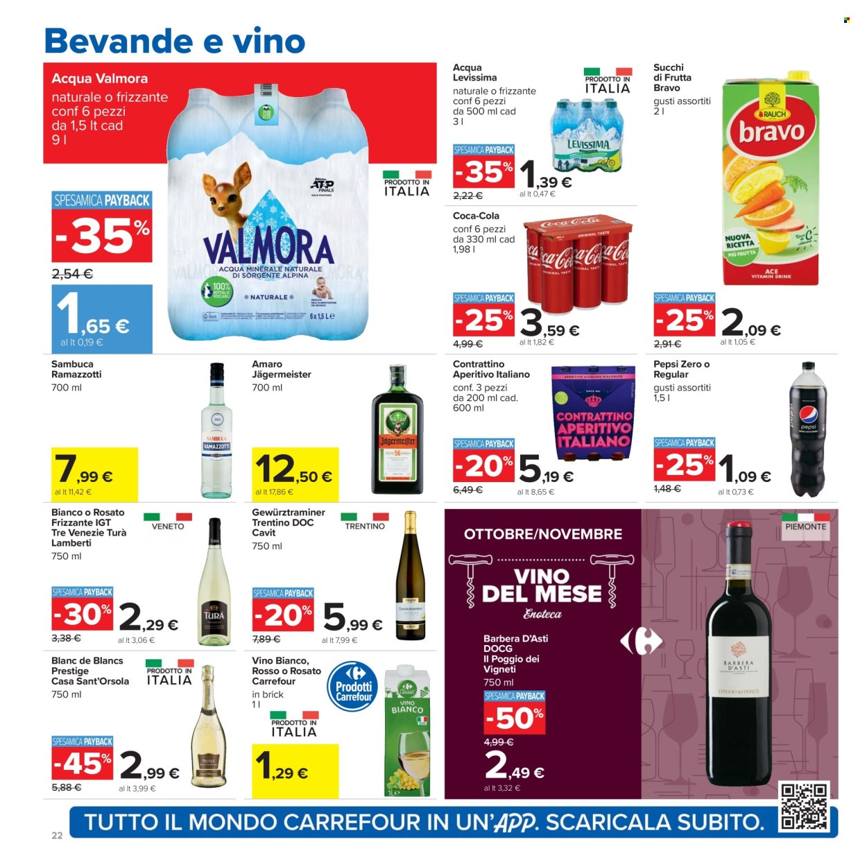 Volantino Carrefour - 23/10/2025 - 6/11/2025. Pagina 22