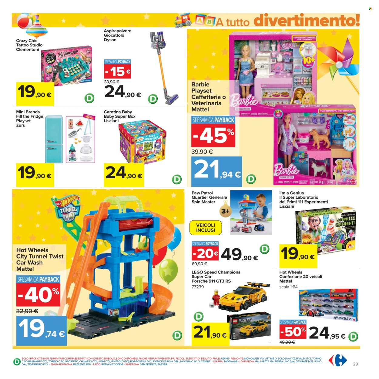 Volantino Carrefour - 23/10/2025 - 6/11/2025. Pagina 29