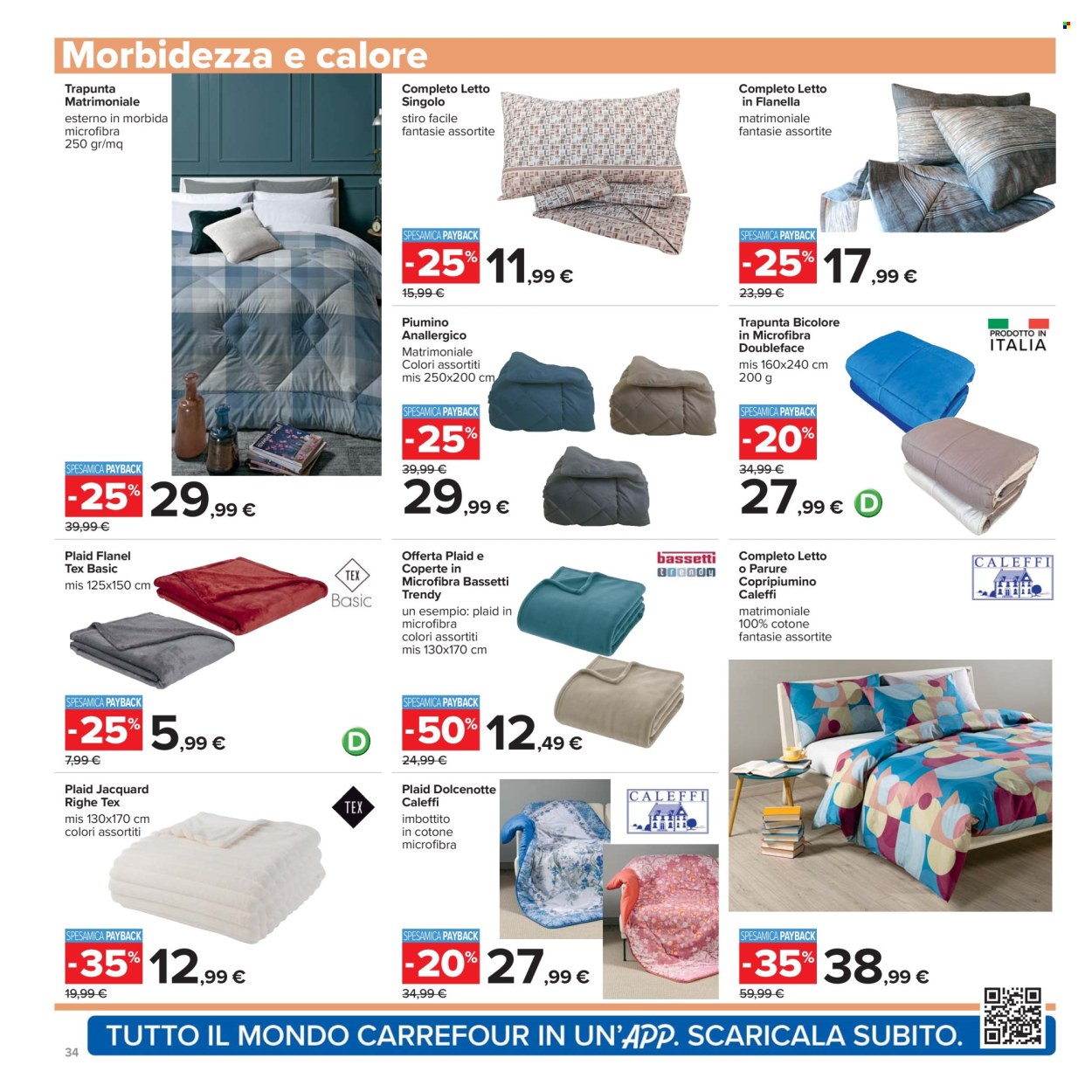 Volantino Carrefour - 23/10/2025 - 6/11/2025. Pagina 34