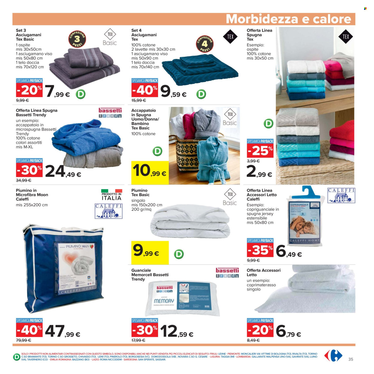 Volantino Carrefour - 23/10/2025 - 6/11/2025. Pagina 35