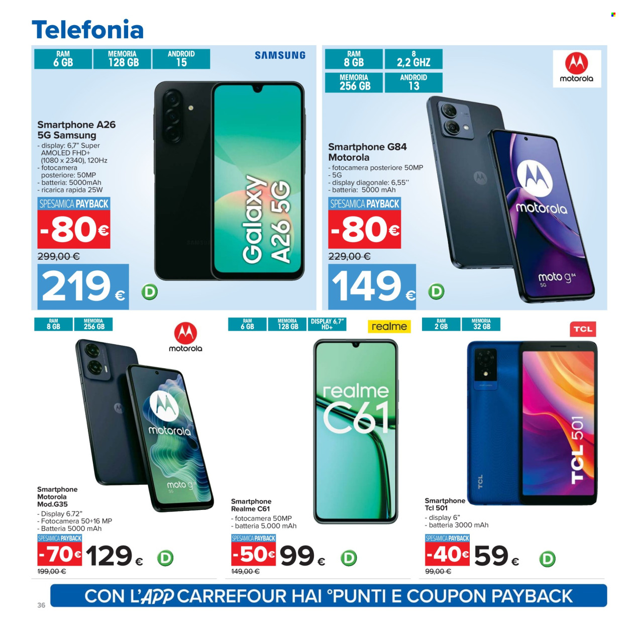 Volantino Carrefour - 23/10/2025 - 6/11/2025. Pagina 36