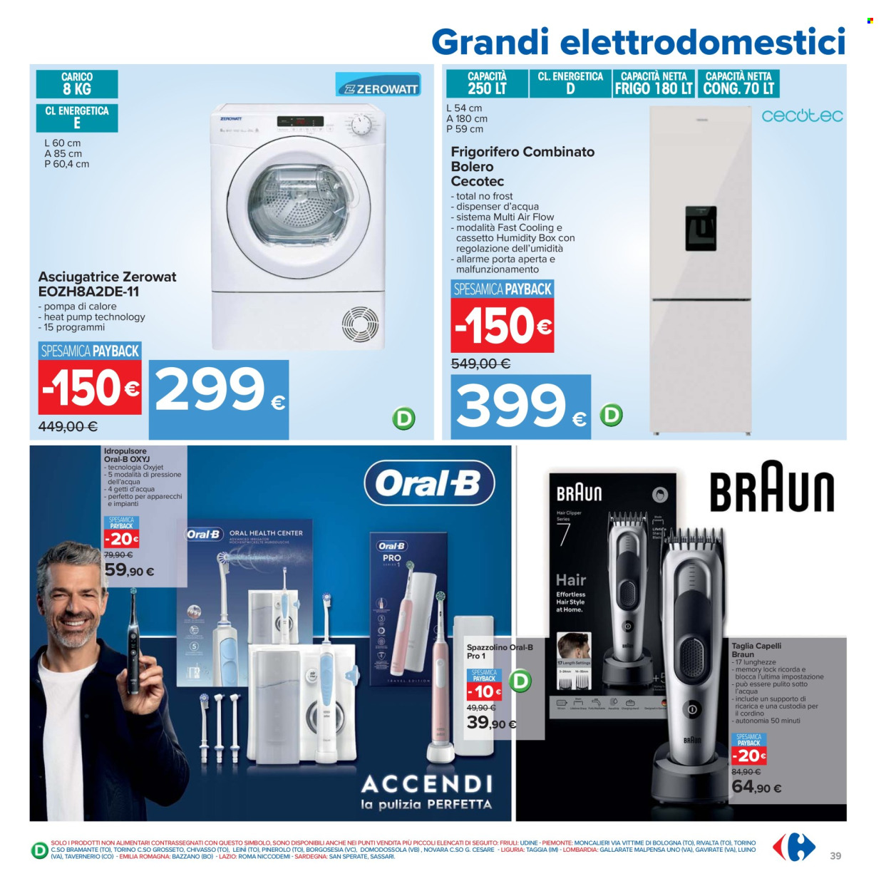Volantino Carrefour - 23/10/2025 - 6/11/2025. Pagina 39