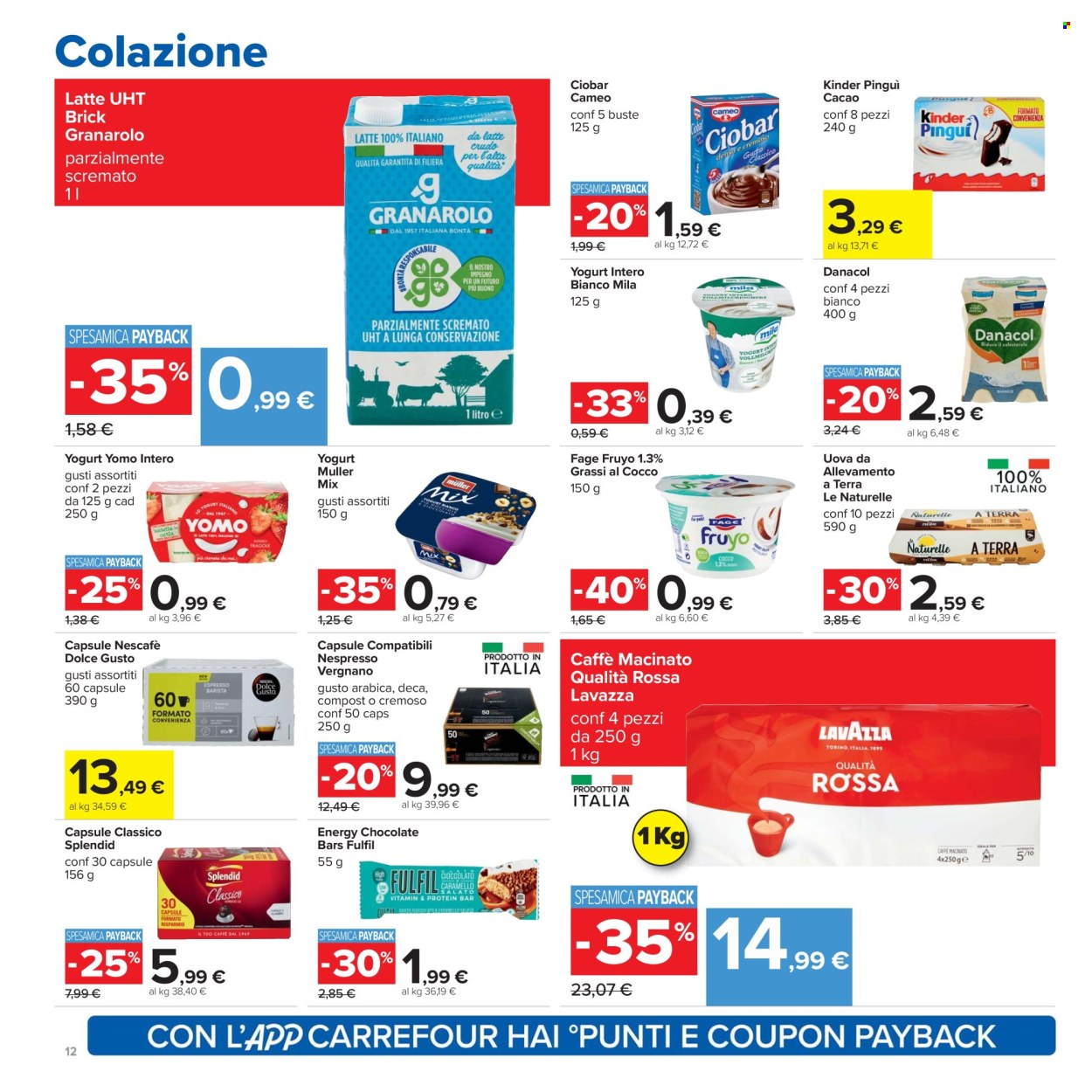 Volantino Carrefour - 23/10/2025 - 6/11/2025. Pagina 12