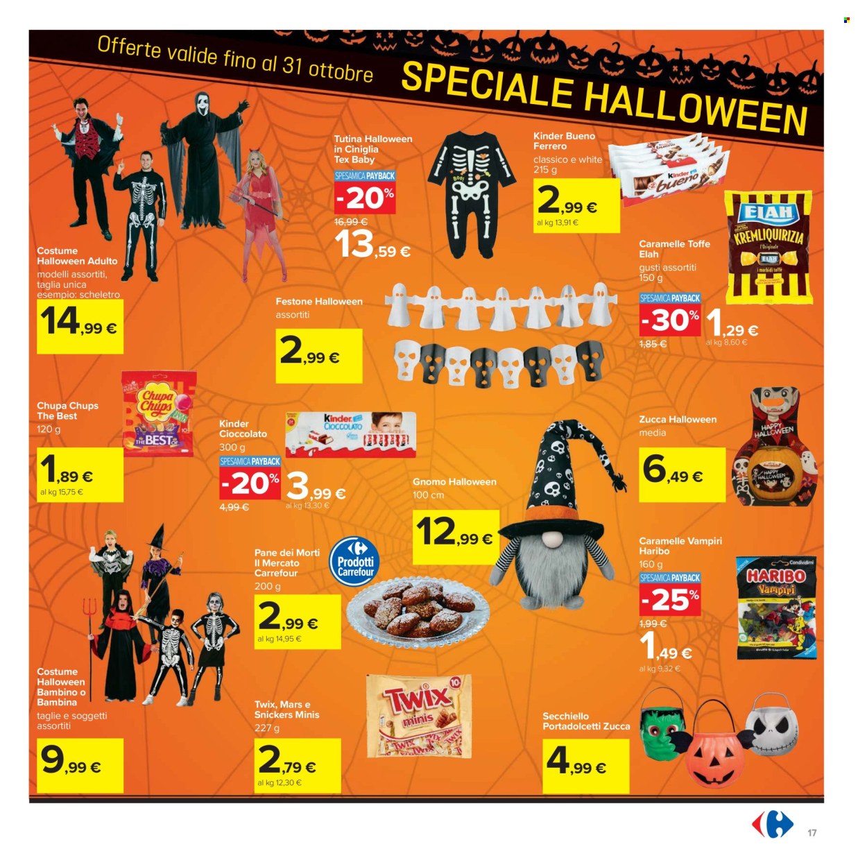 Volantino Carrefour - 23/10/2025 - 6/11/2025. Pagina 17