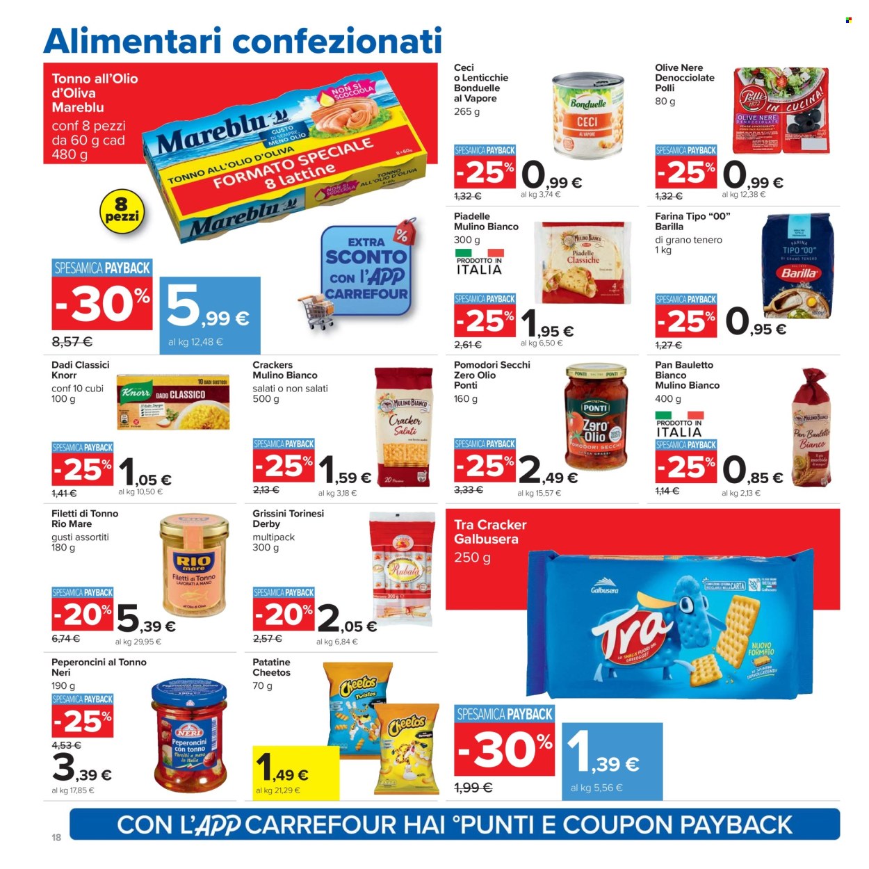 Volantino Carrefour - 23/10/2025 - 6/11/2025. Pagina 18