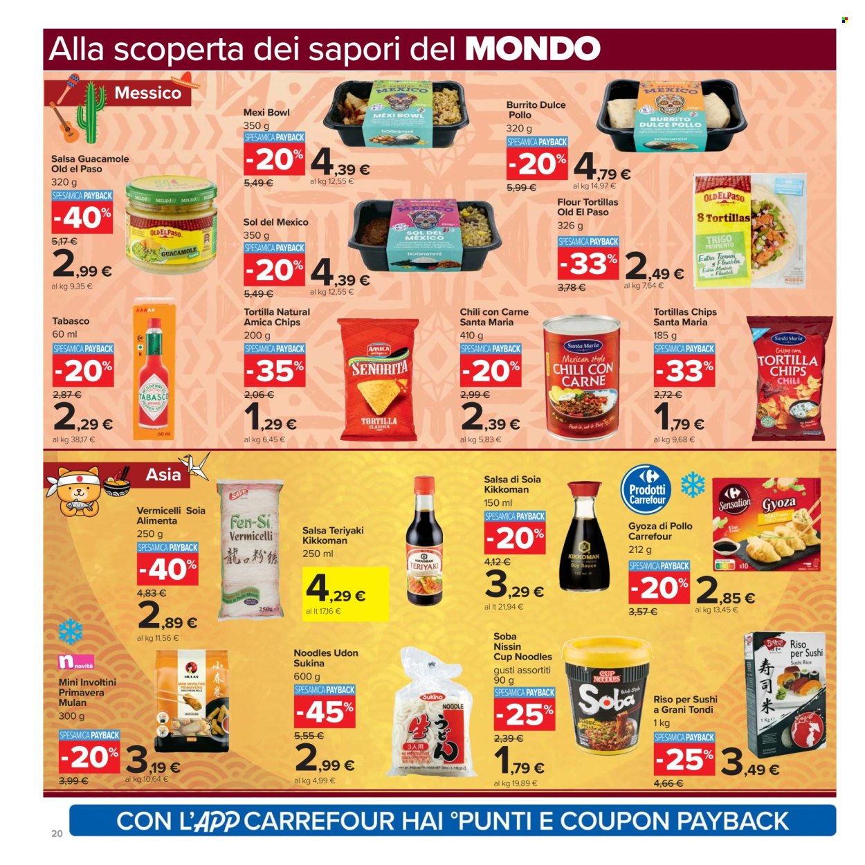 Volantino Carrefour - 23/10/2025 - 6/11/2025. Pagina 20