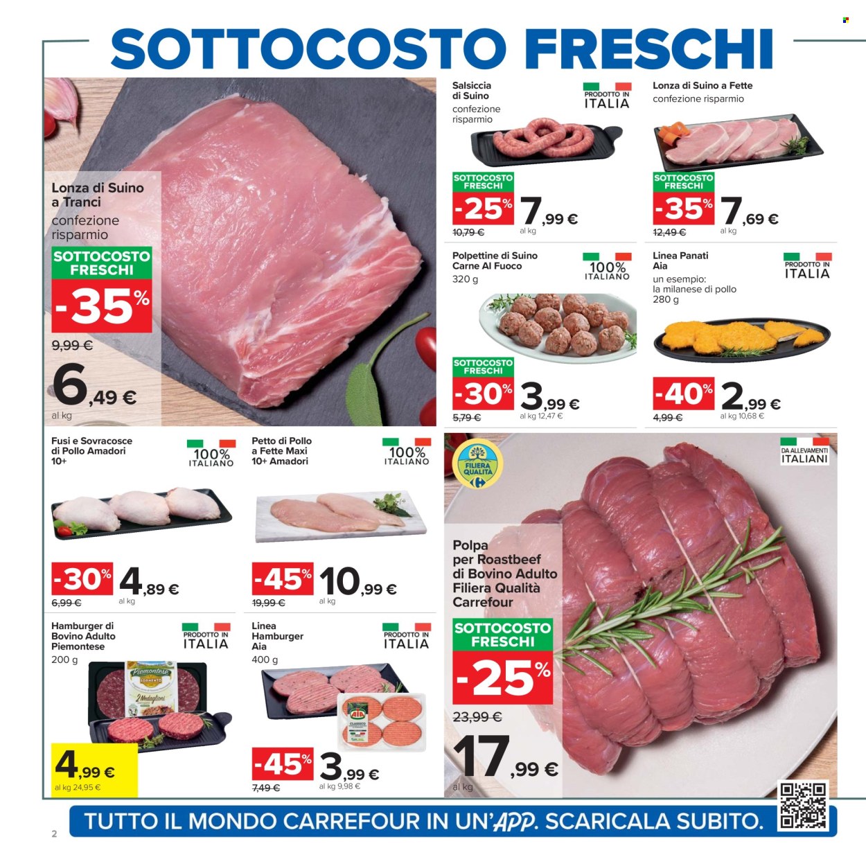Volantino Carrefour - 23/10/2025 - 6/11/2025. Pagina 2