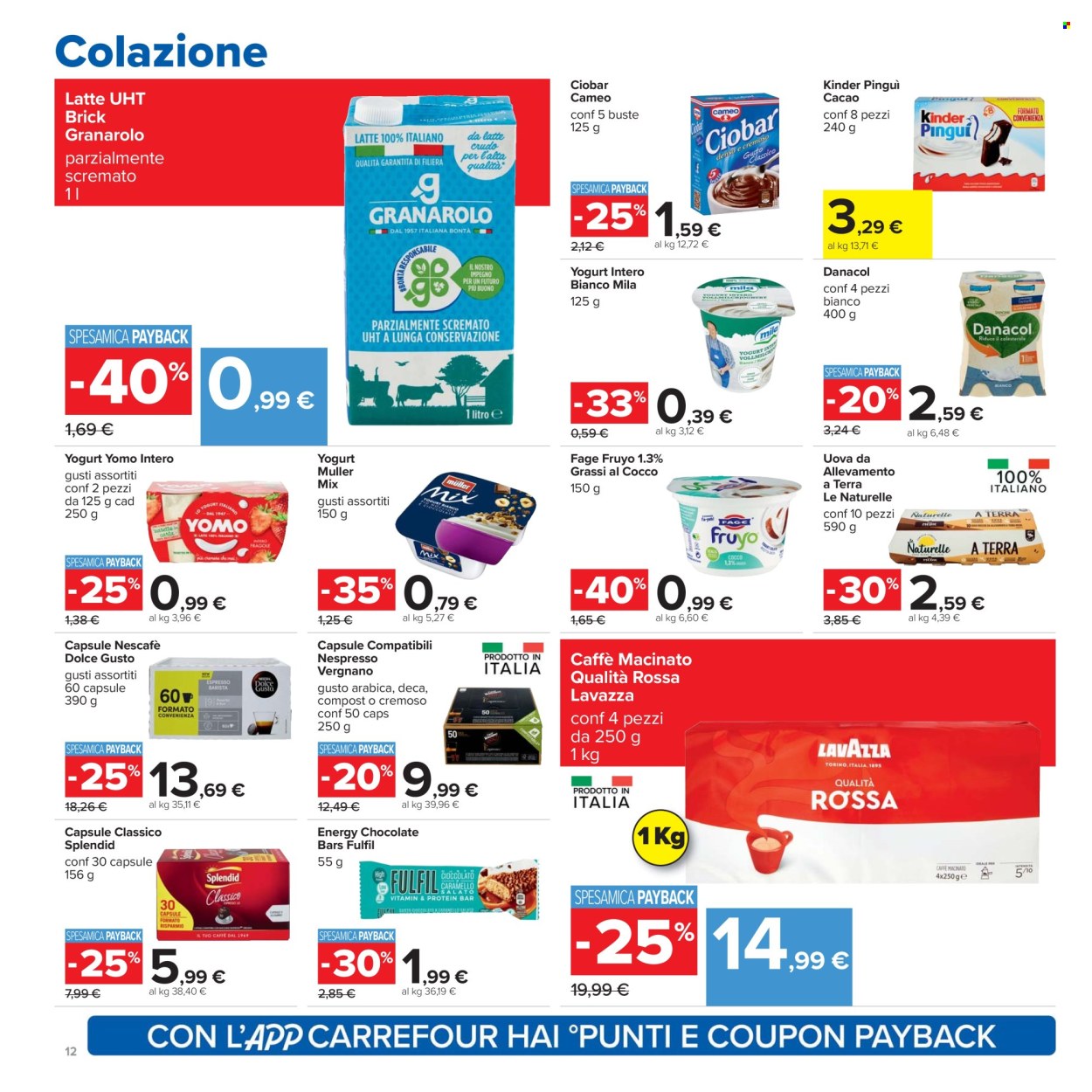 Volantino Carrefour - 23/10/2025 - 6/11/2025. Pagina 12