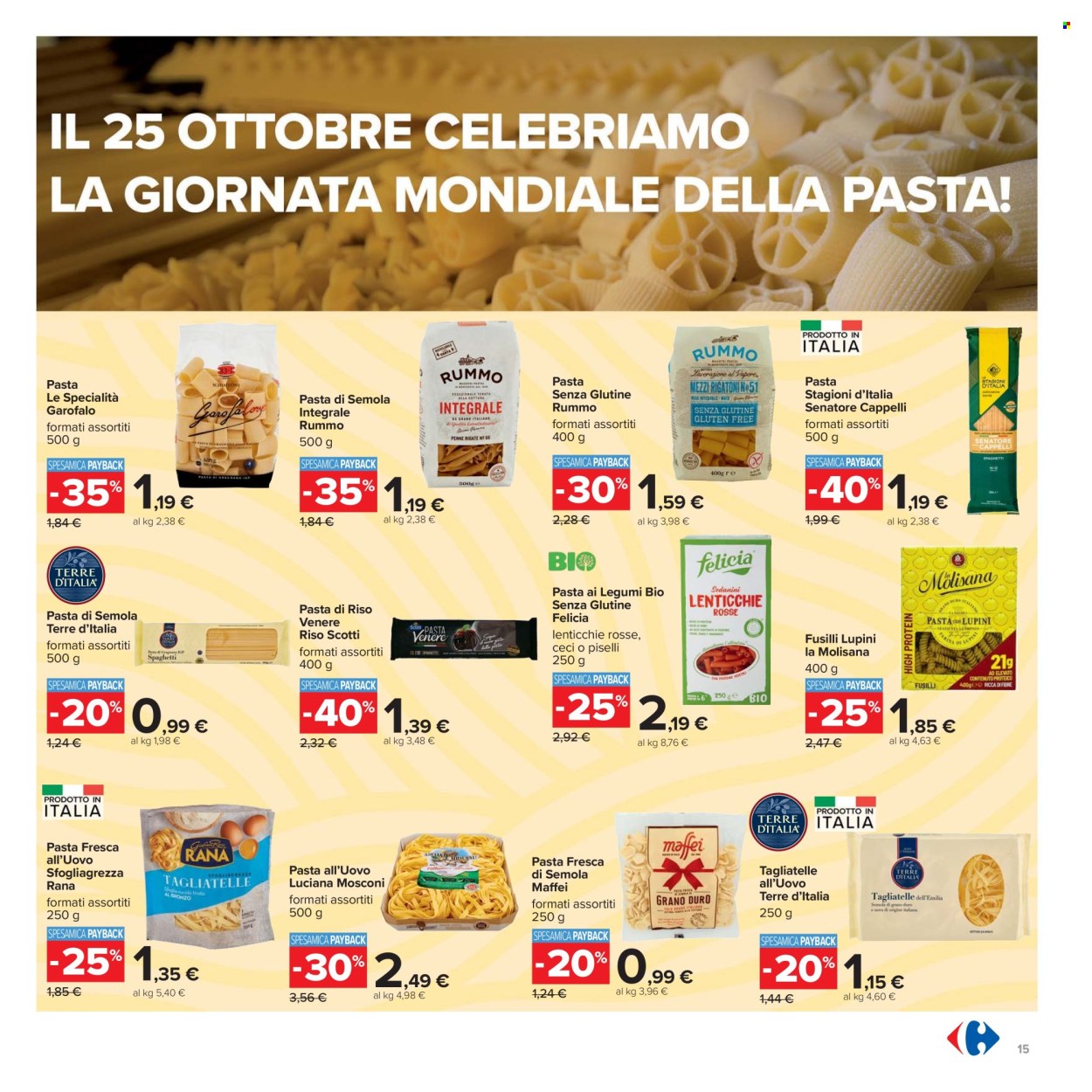 Volantino Carrefour - 23/10/2025 - 6/11/2025. Pagina 15