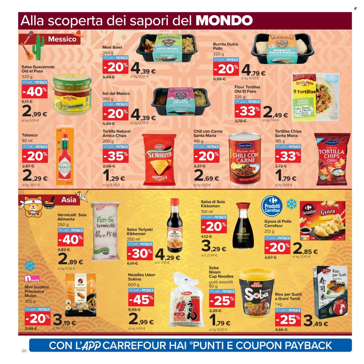 Volantino Carrefour - 23/10/2025 - 6/11/2025. Pagina 20