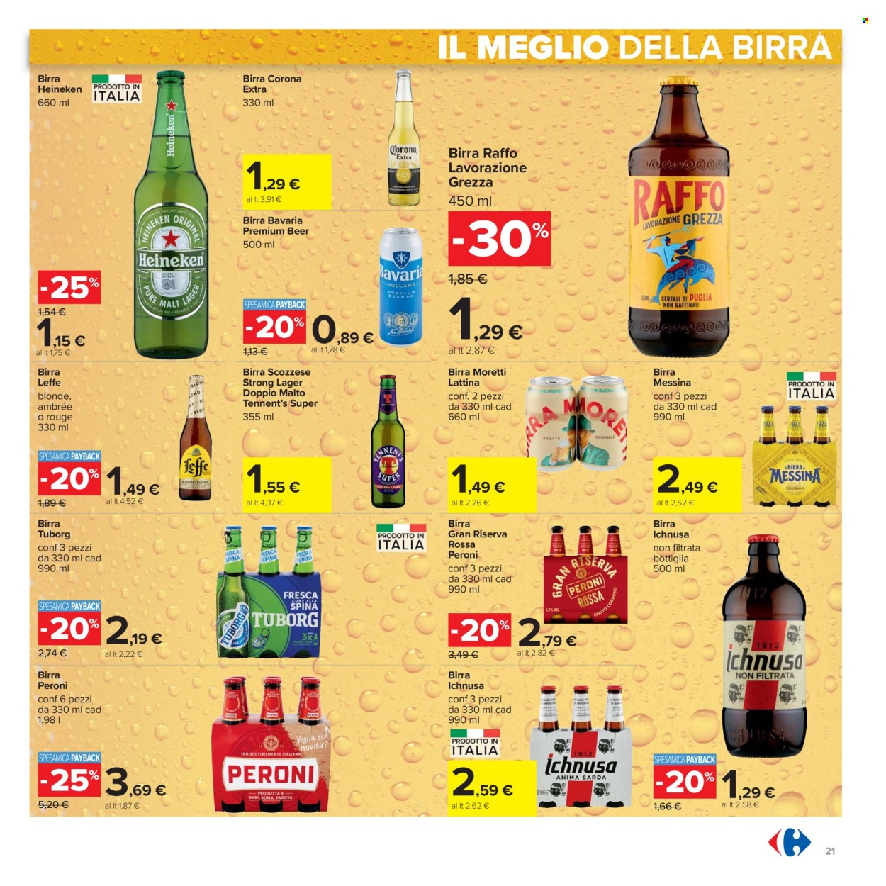 Volantino Carrefour - 23/10/2025 - 6/11/2025. Pagina 21