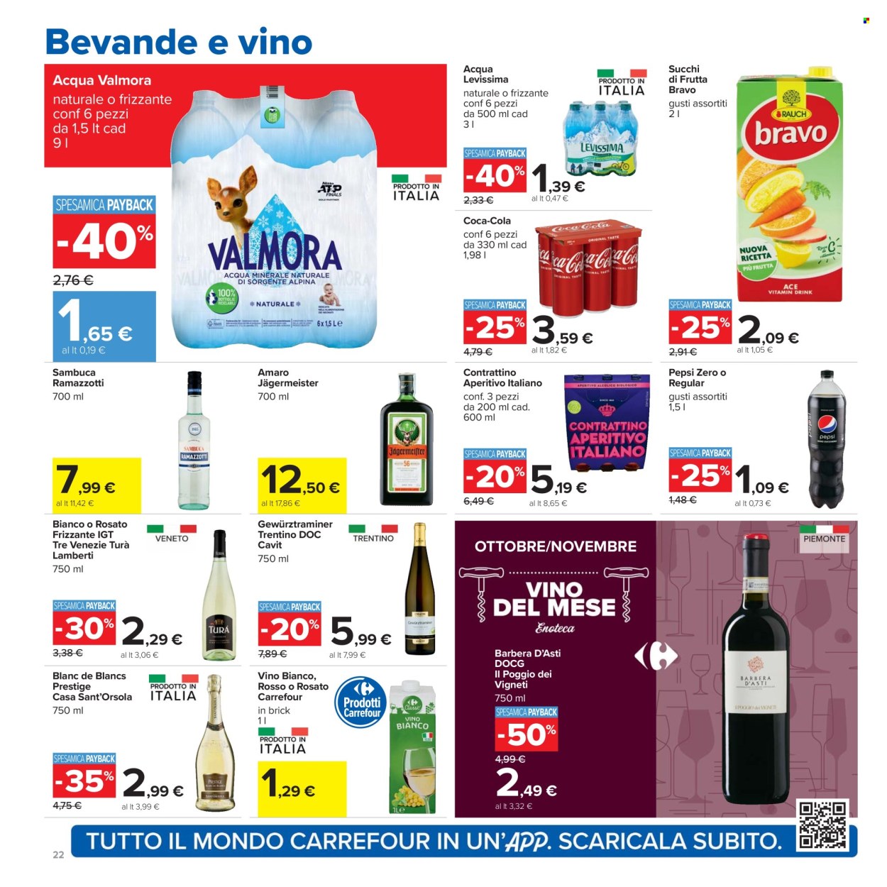 Volantino Carrefour - 23/10/2025 - 6/11/2025. Pagina 22