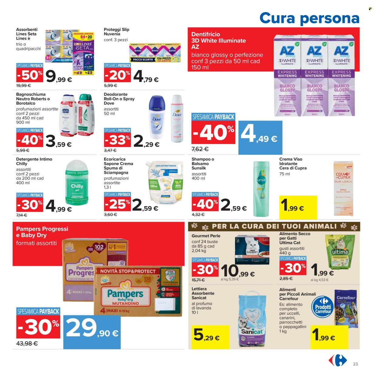 Volantino Carrefour - 23/10/2025 - 6/11/2025. Pagina 23
