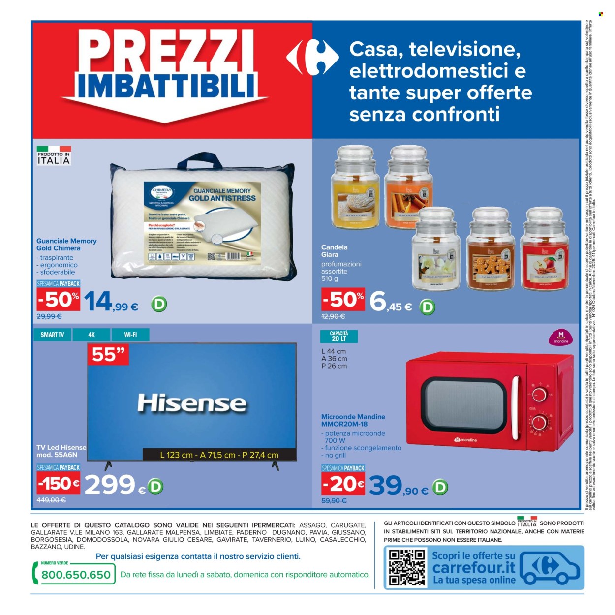 Volantino Carrefour - 23/10/2025 - 6/11/2025. Pagina 40