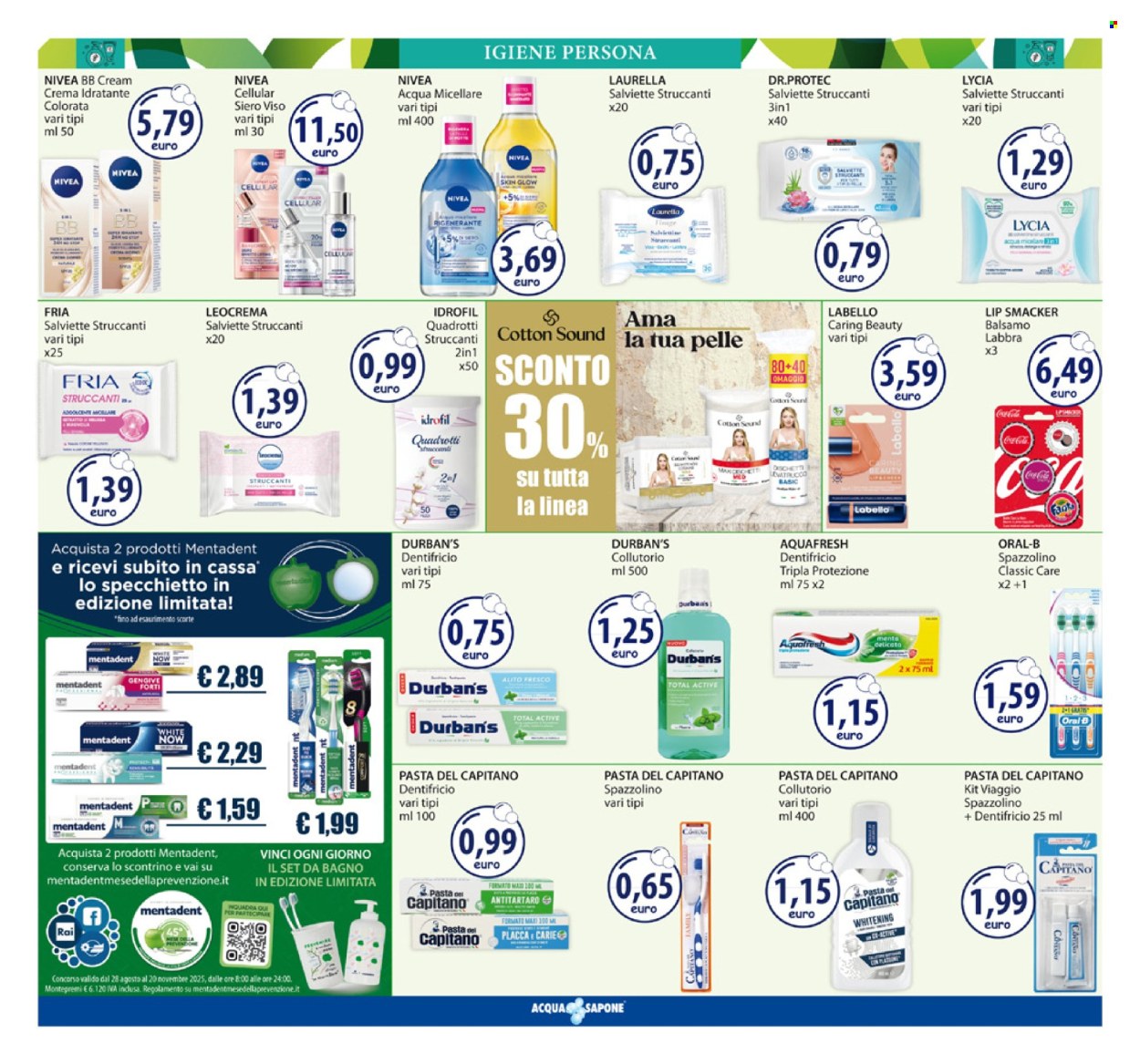 Volantino Acqua & Sapone - 20/10/2025 - 2/11/2025. Pagina 8