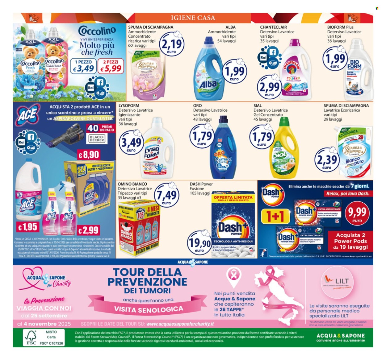 Volantino Acqua & Sapone - 20/10/2025 - 2/11/2025. Pagina 20