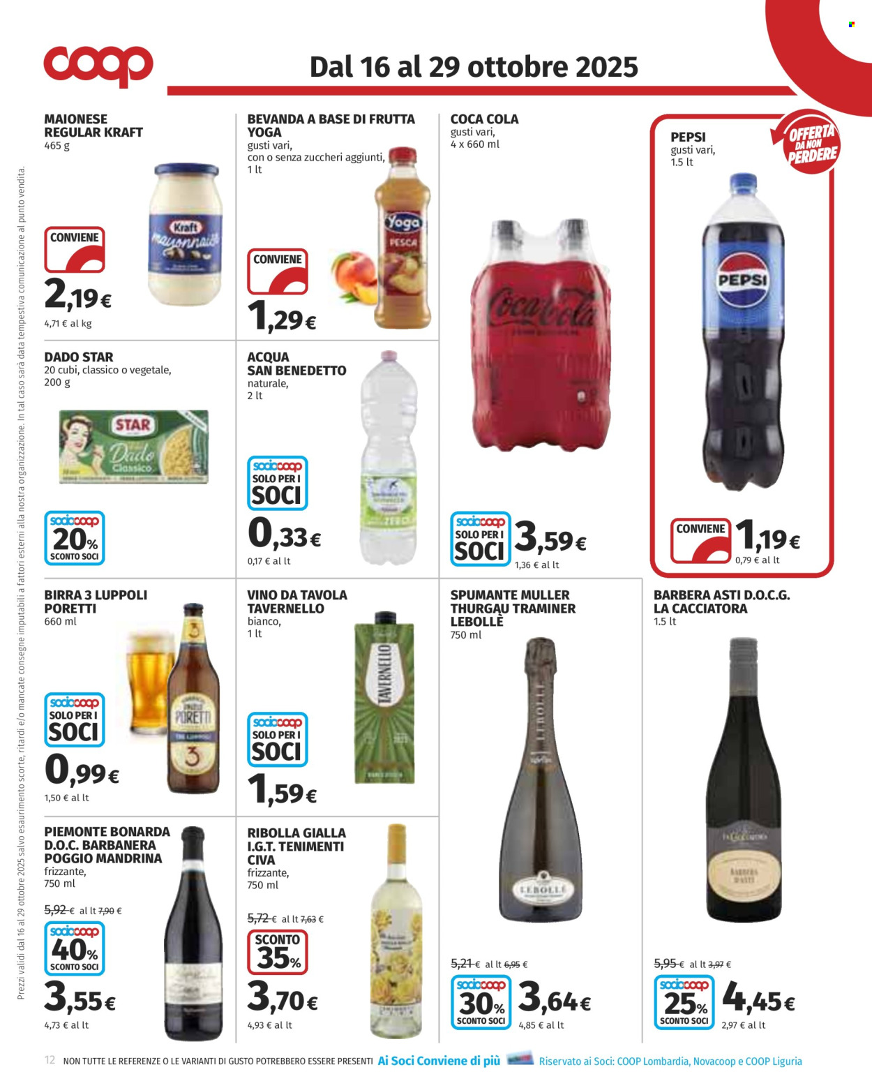Volantino Coop - 16/10/2025 - 29/10/2025. Pagina 12