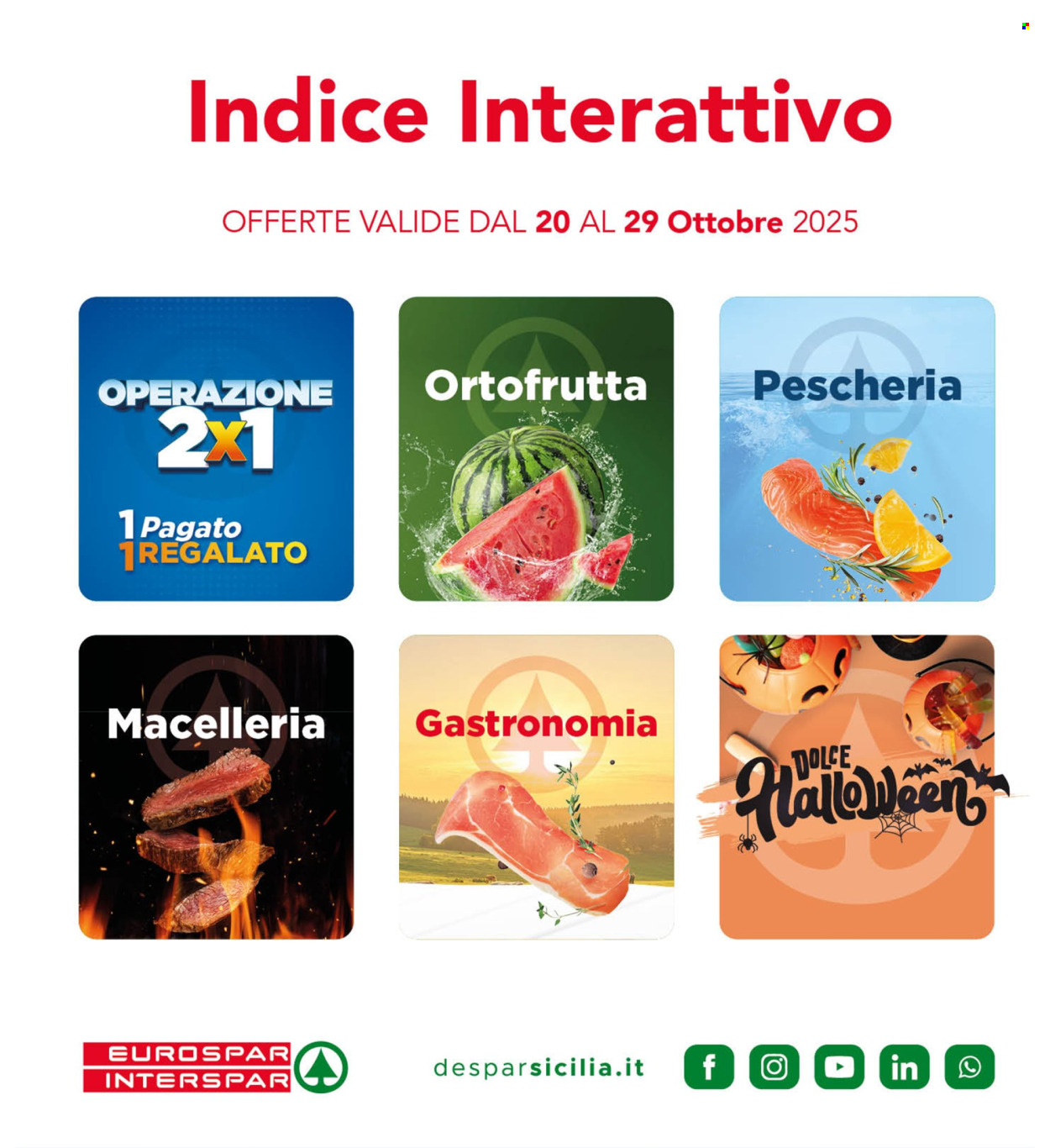 Volantino Eurospar - 20/10/2025 - 29/10/2025. Pagina 2