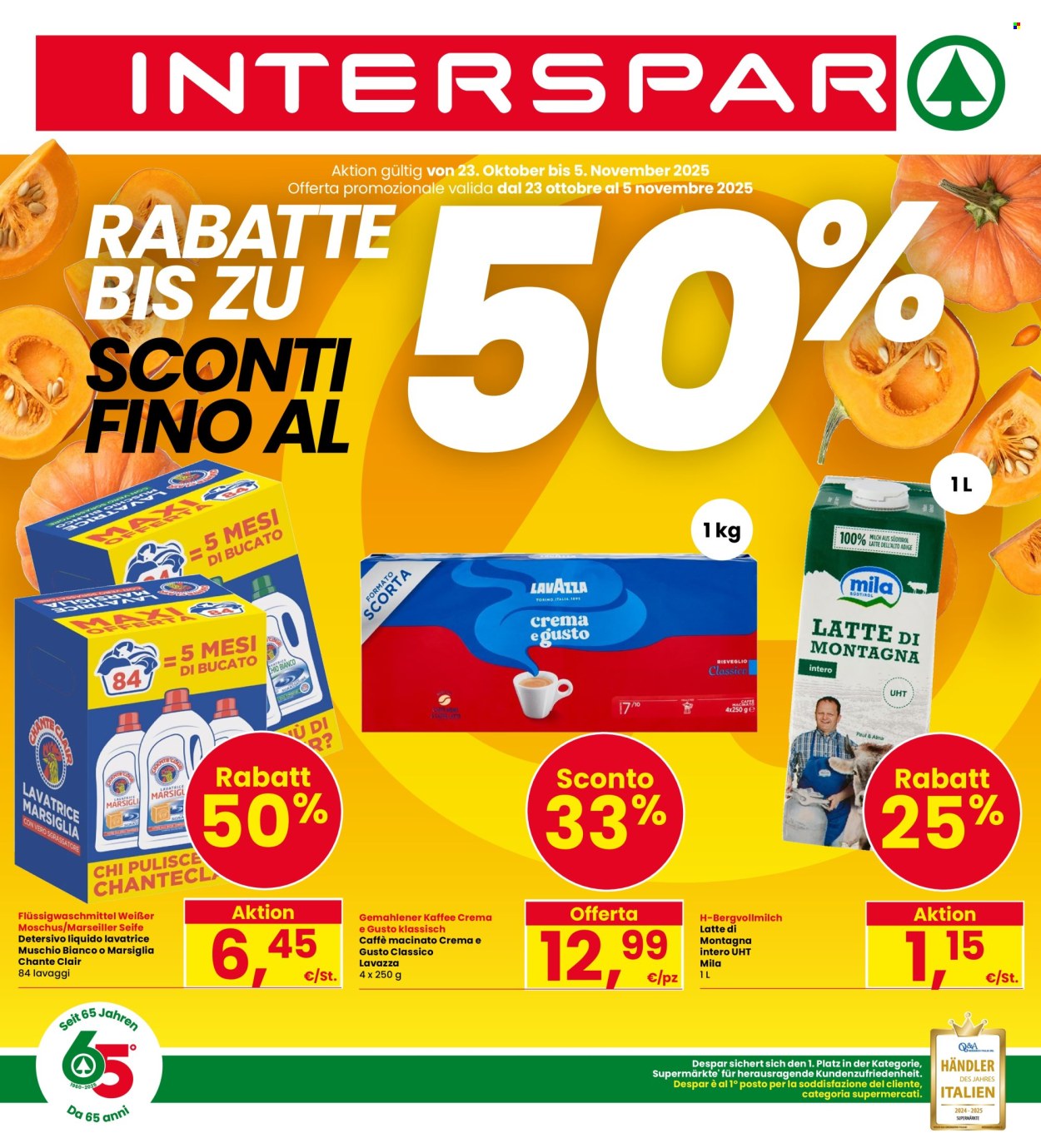 Volantino Interspar - 23/10/2025 - 5/11/2025. Pagina 1
