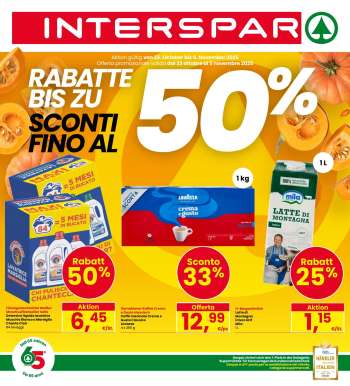 Volantino Interspar - 23/10/2025 - 5/11/2025.