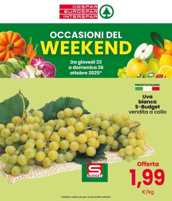 Volantino Despar - 23/10/2025 - 26/10/2025.