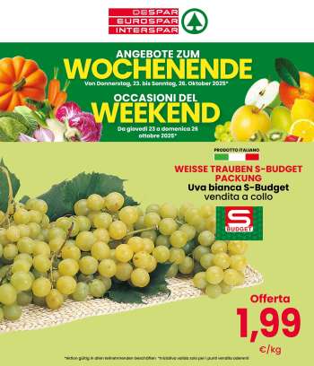 Volantino Despar - 23/10/2025 - 26/10/2025.