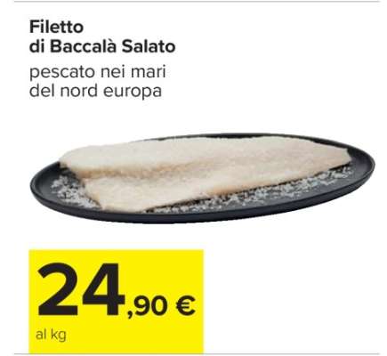 Filetto di Baccalà Salato