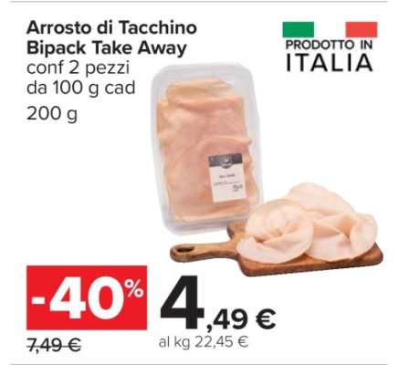 Arrosto di Tacchino Bipack Take Away