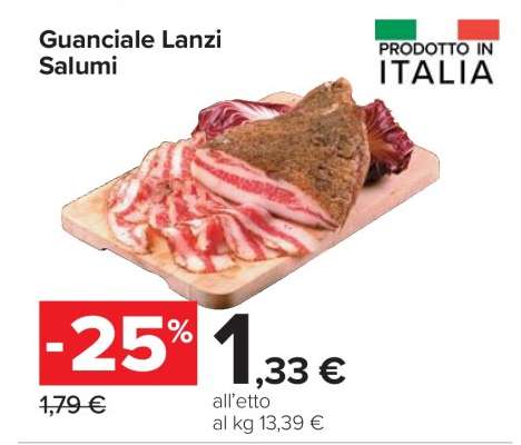 Guanciale Lanzi Salumi