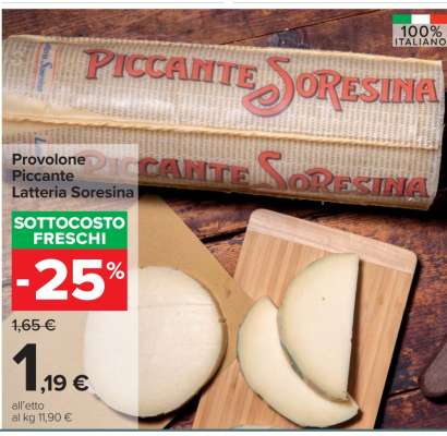 Provolone Piccante Latteria Soresina