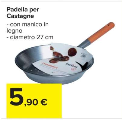 PADELLA PER CASTAGNE