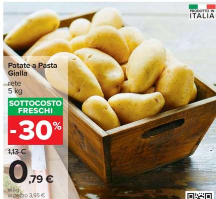 Patate a Pasta Gialla