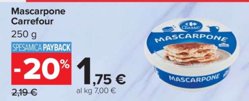 Mascarpone Carrefour