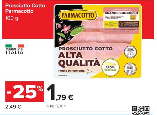 Prosciutto Cotto Parmacotto