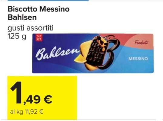 Biscotto Messino Bahlsen