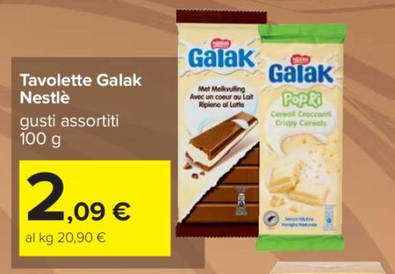 Tavolette Galak Nestlè