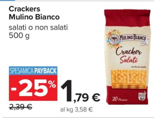 Crackers MULINO BIANCO