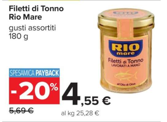FILETTI DI TONNO RIO MARE