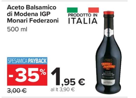 Aceto Balsamico di Modena IGP Monari Federzoni