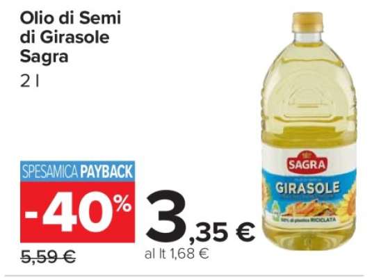 Olio di Semi di Girasole Sagra