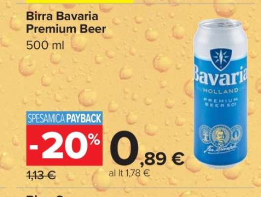 Birra Bavaria Premium Beer