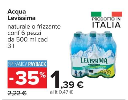 ACQUA LEVISSIMA